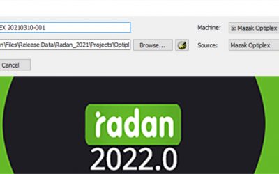 RADAN CAD CAM software for the sheet metal industry Release Notes 2022